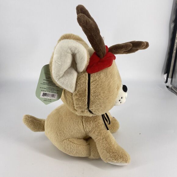 NEW Hallmark Christmas Singing Chihuahua Puppy Dog Plush Musical Reindeer - Picture 3 of 7